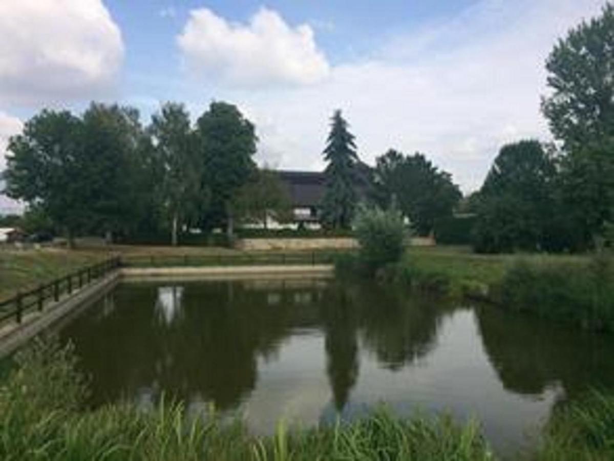 Ferienwohnung "Am Geiseltal" Merseburg Esterno foto